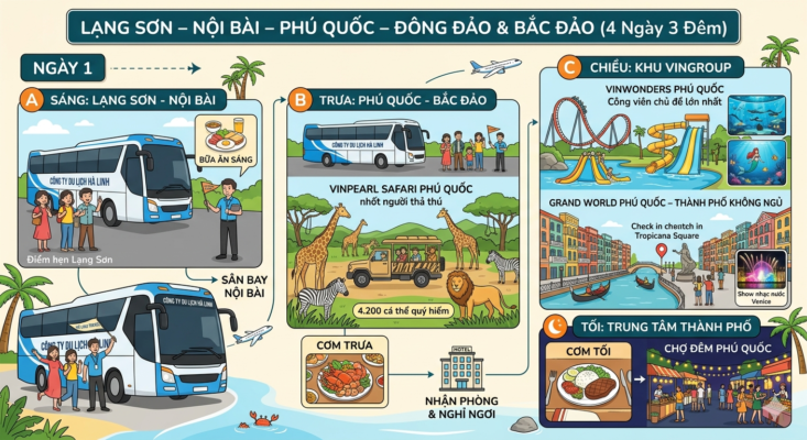 LANG SON – NOI BAI – PHU QUOC