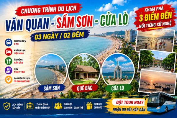 SAM SON – CUA LO 3 NGAY 2 DEM