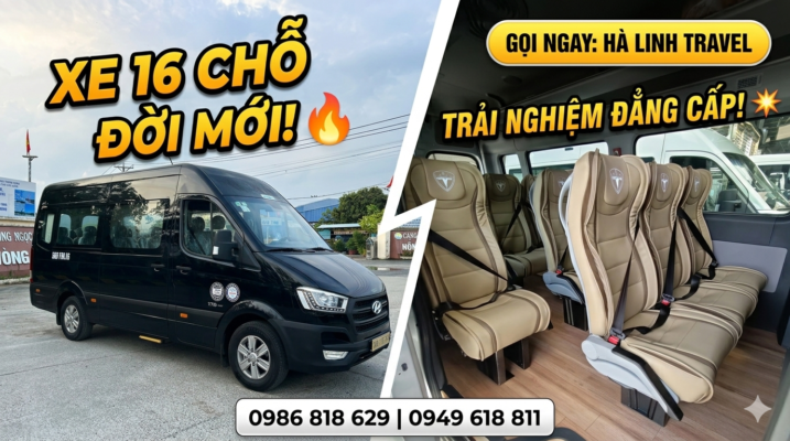 XE 16 CHỖ ĐỜI MỚI TẠI THÁI NGUYÊN